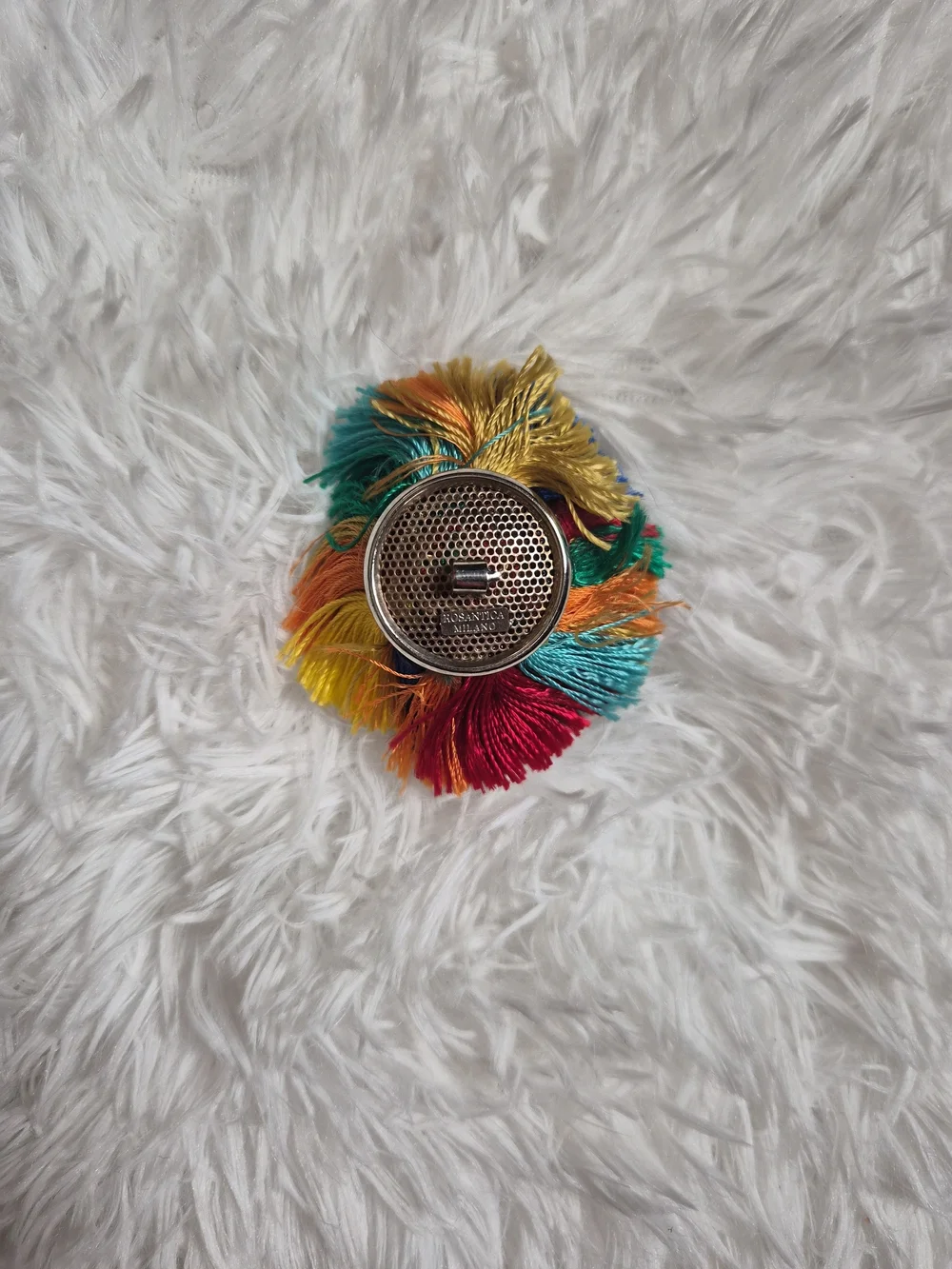 Rosantica Milano Pom Puff Pendant Piece Accessory DIY Craft Upcycle Artsy Art ✨️